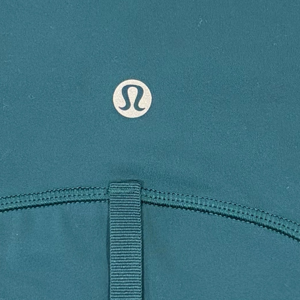Lululemon Define Cropped Jacket Nulu Size 4 In Storm Teal - Picture 4 of 9